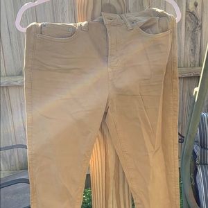 American eagle khaki jeans